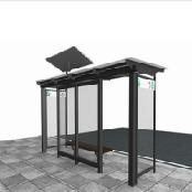 SOLAR BUS SHELTER